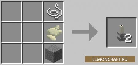 Мод на украшение интерьера ATLCraft Candles [1.12.2] [1.10.2]